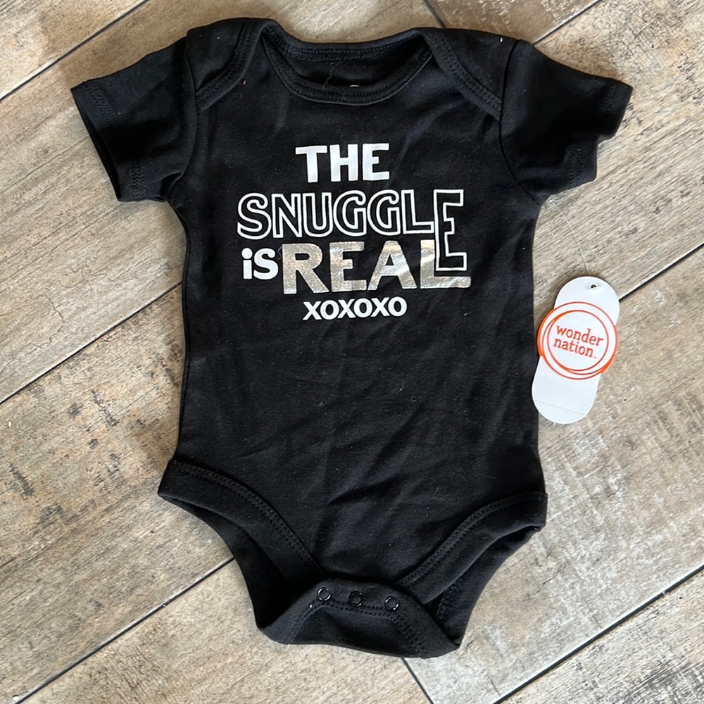 Snuggle is Real Bodysuit Onesie